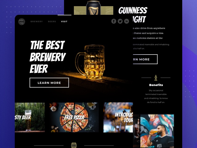 pagina web brewery barata